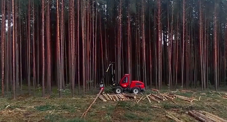 Харвестер Беларус Sampo MЛX 46